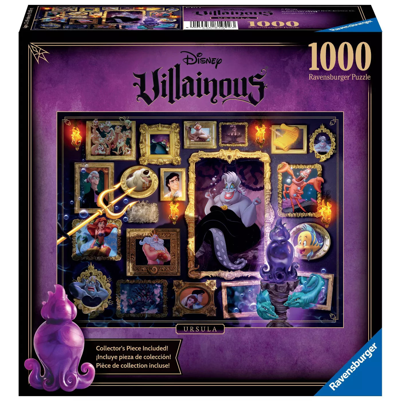 Ravensburger Disney Villainous Ursula 1000 Piece Puzzle image 0